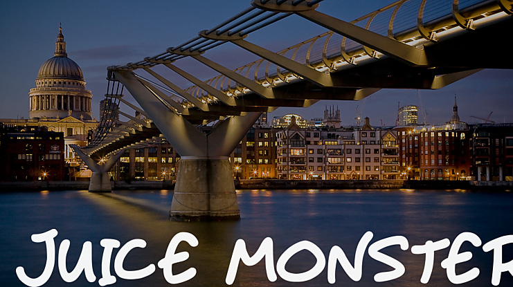Juice Monster Font Family