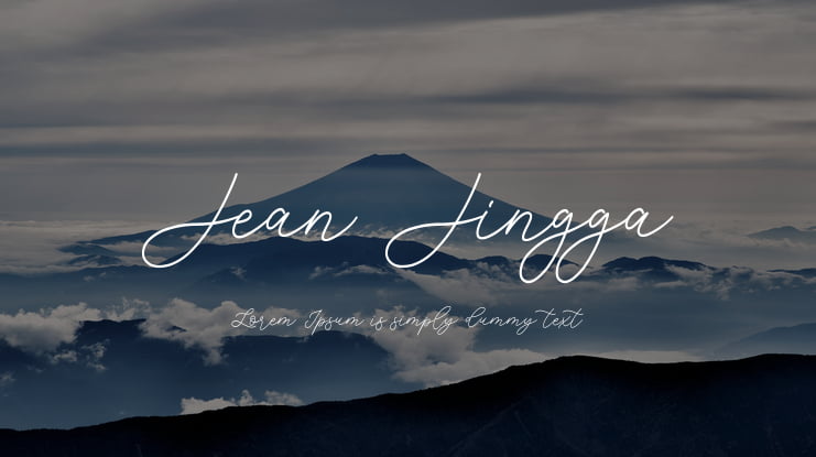 Jean Jingga Font Family