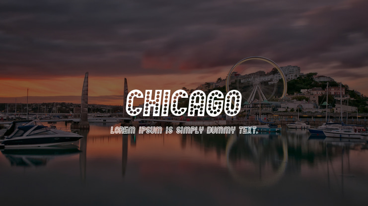 Chicago Font Family