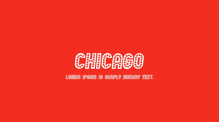 Chicago Font Family
