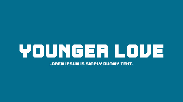 Younger Love Font