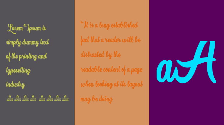 Sweet Movements Personal Use Font