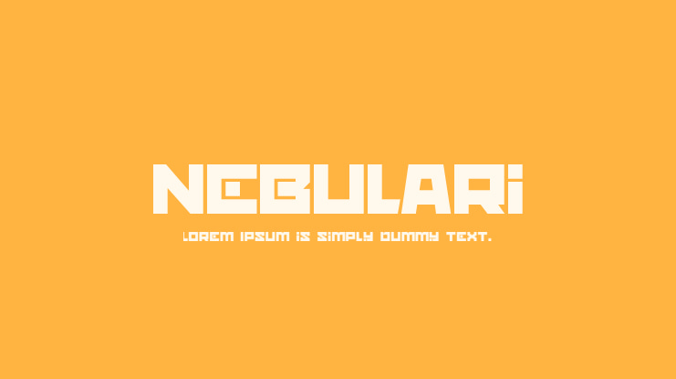 nebulari Font Family