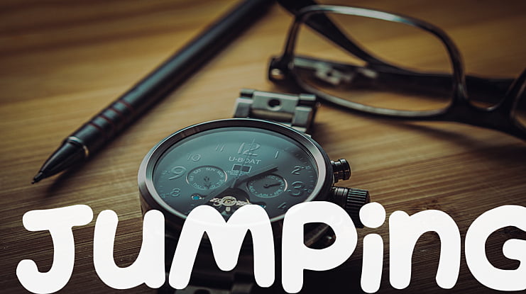 Jumping Font Family