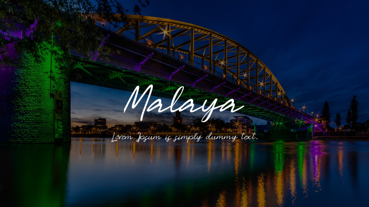 Malaya Font