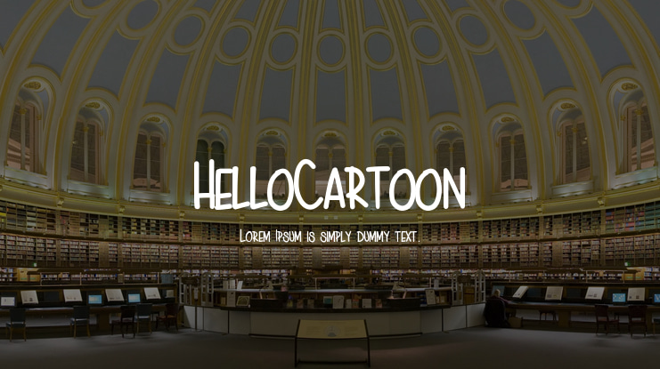 HelloCartoon Font