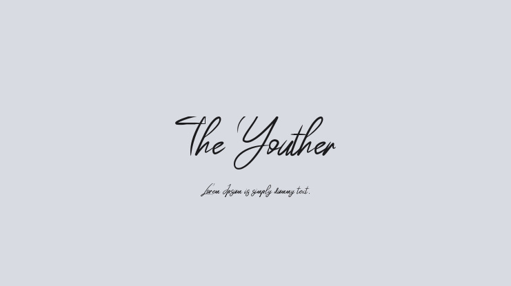The Youther Font