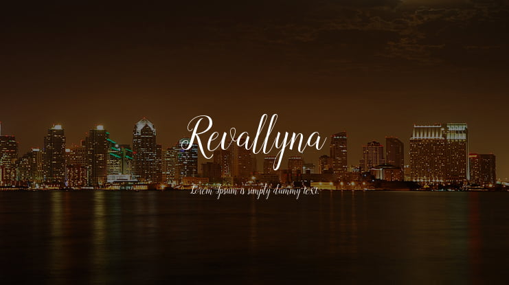 Revallyna Font Family