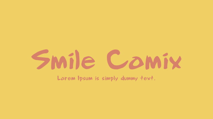 Smile Comix Font