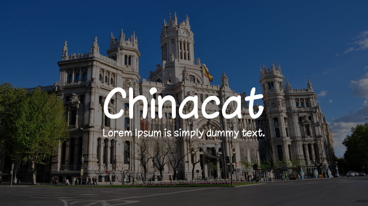 Chinacat Font Family