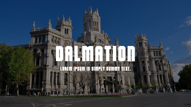 Dalmation Font
