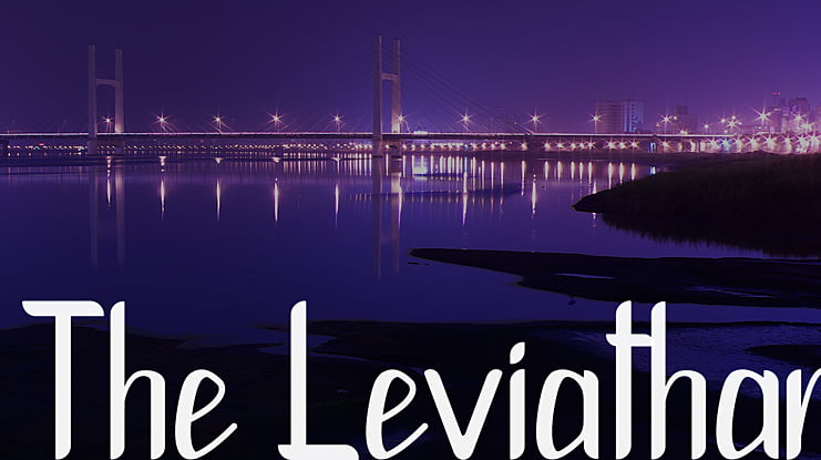 The Leviathan Font