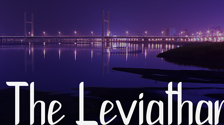 The Leviathan Font