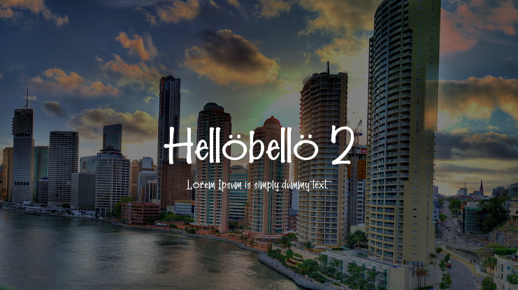 Hellobello 2 Font Family
