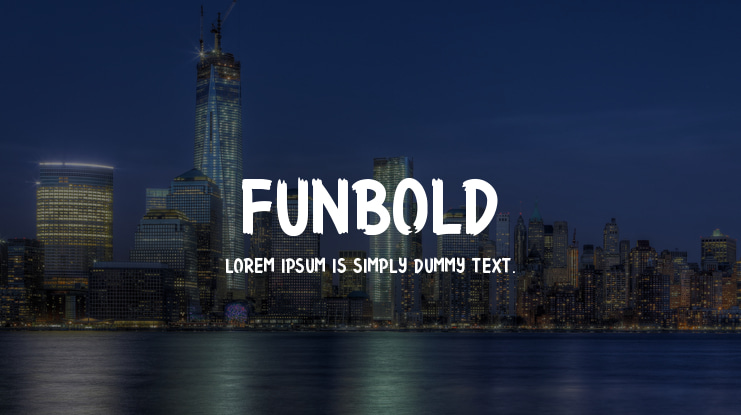 Funbold Font