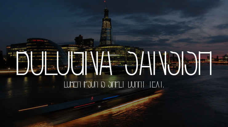 Bologna Sansish Font