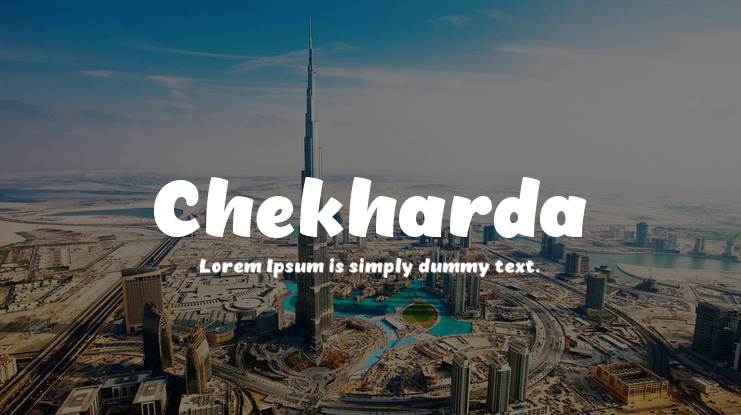 Chekharda Font