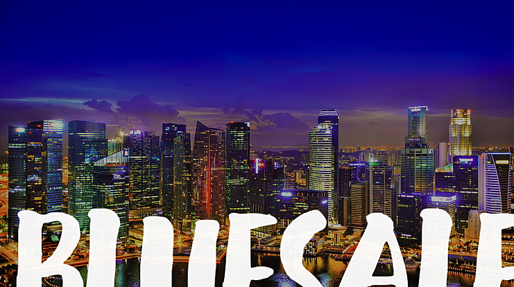 BLUESALE Font Family