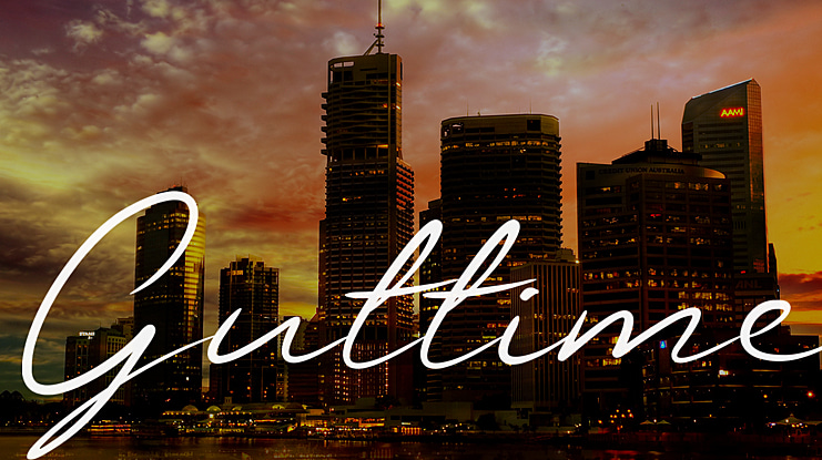 Guttime Font