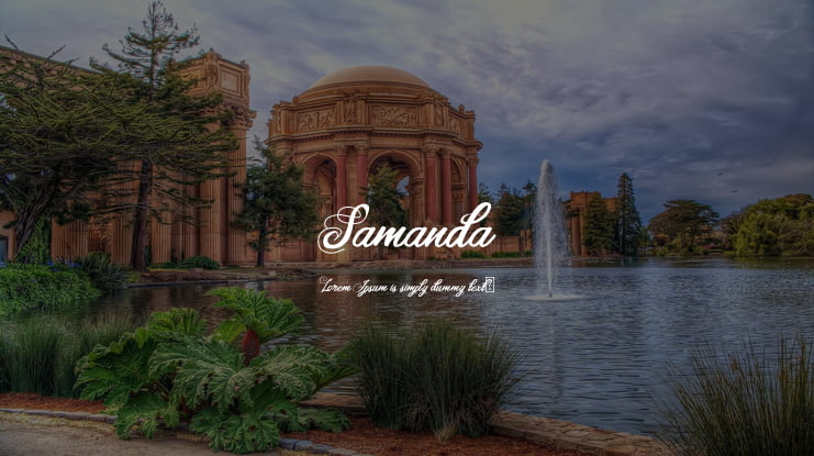 Samanda Font