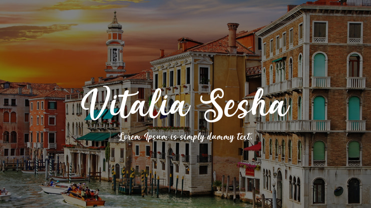 Vitalia Sesha Font