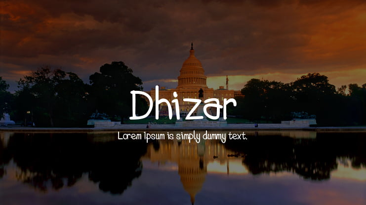 Dhizar Font