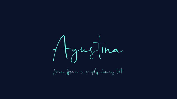 Ayustina Font