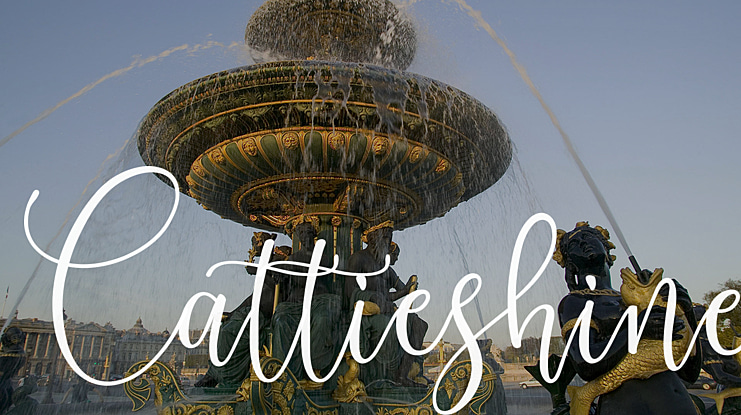 Cattieshine Font