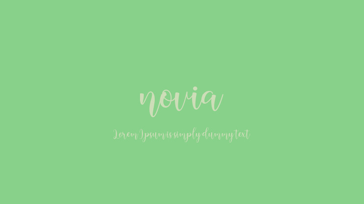 novia Font