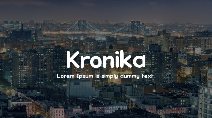 Kronika Font