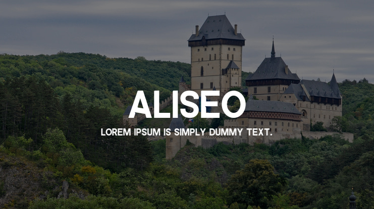 ALISEO Font