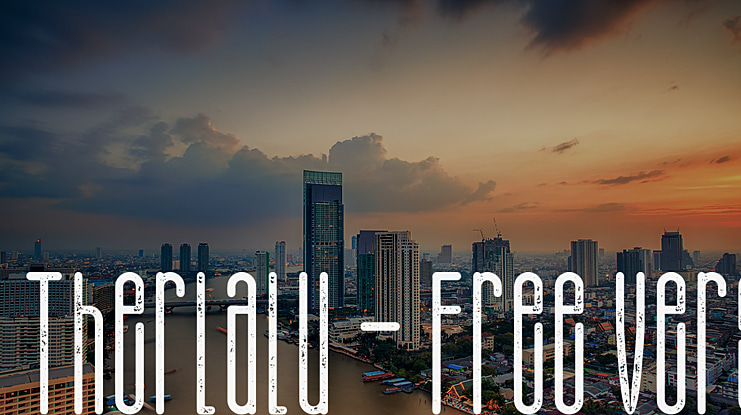 Therlalu - Free Vers Font Family
