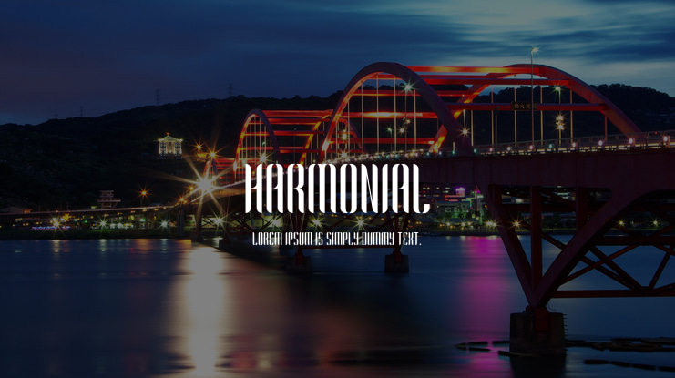 Harmonial Font