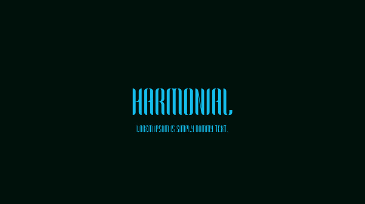Harmonial Font