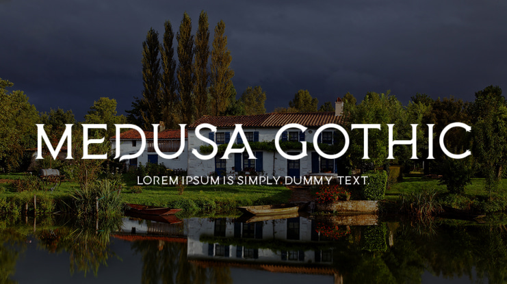 Medusa Gothic Font