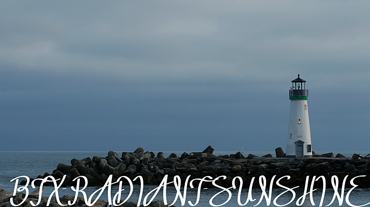 BTX-RADIANT-SUNSHINE Font