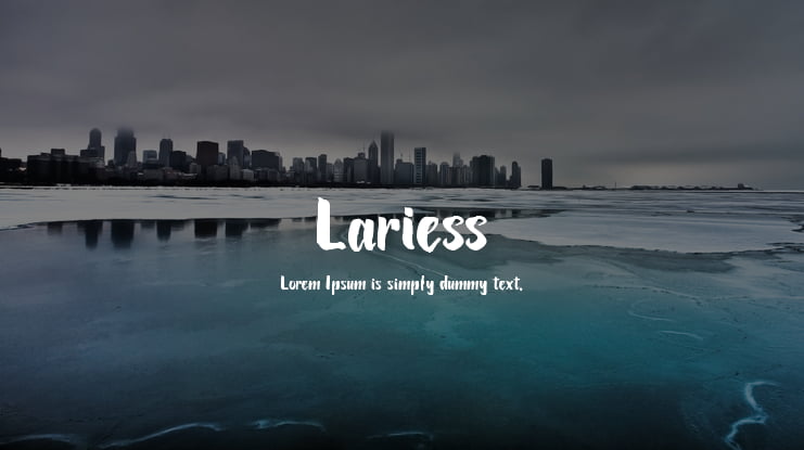 Lariess Font