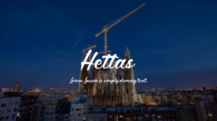 Hettas Font