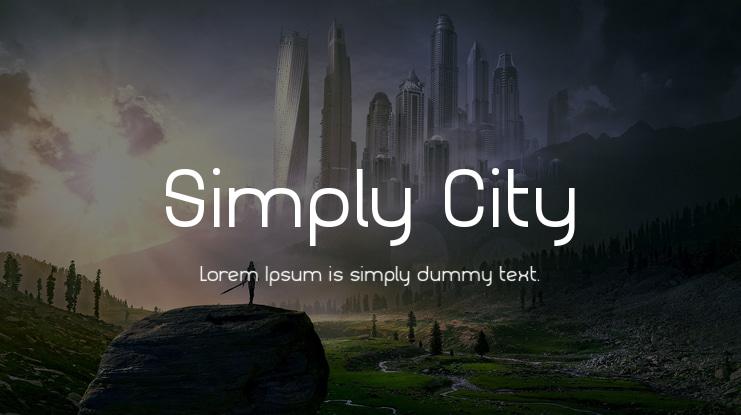 Simply City Font Family
