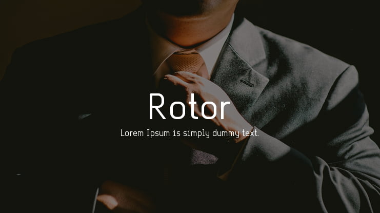 Rotor Font