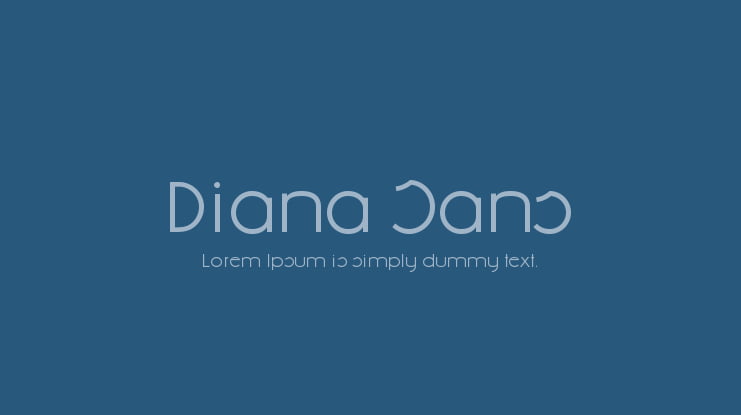 Diana Sans Font