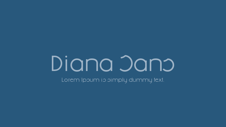 Diana Sans Font