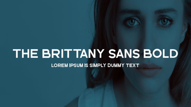 The Brittany Sans Bold Font Family