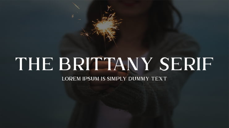 The Brittany Serif 2 Font Family