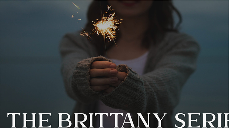 The Brittany Serif 2 Font Family