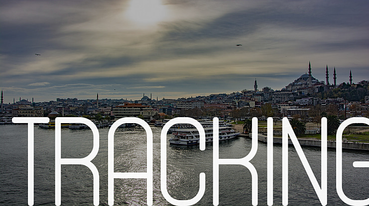 Tracking Font Family