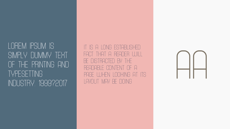 Tracking Font Family