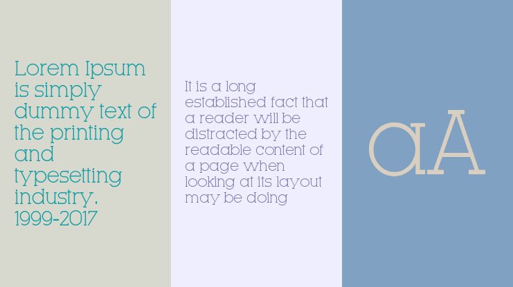 Very Fine Serif Font