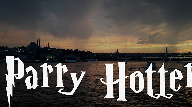 Parry Hotter Font