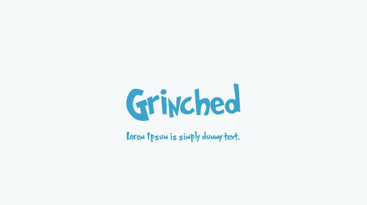 Grinched Font